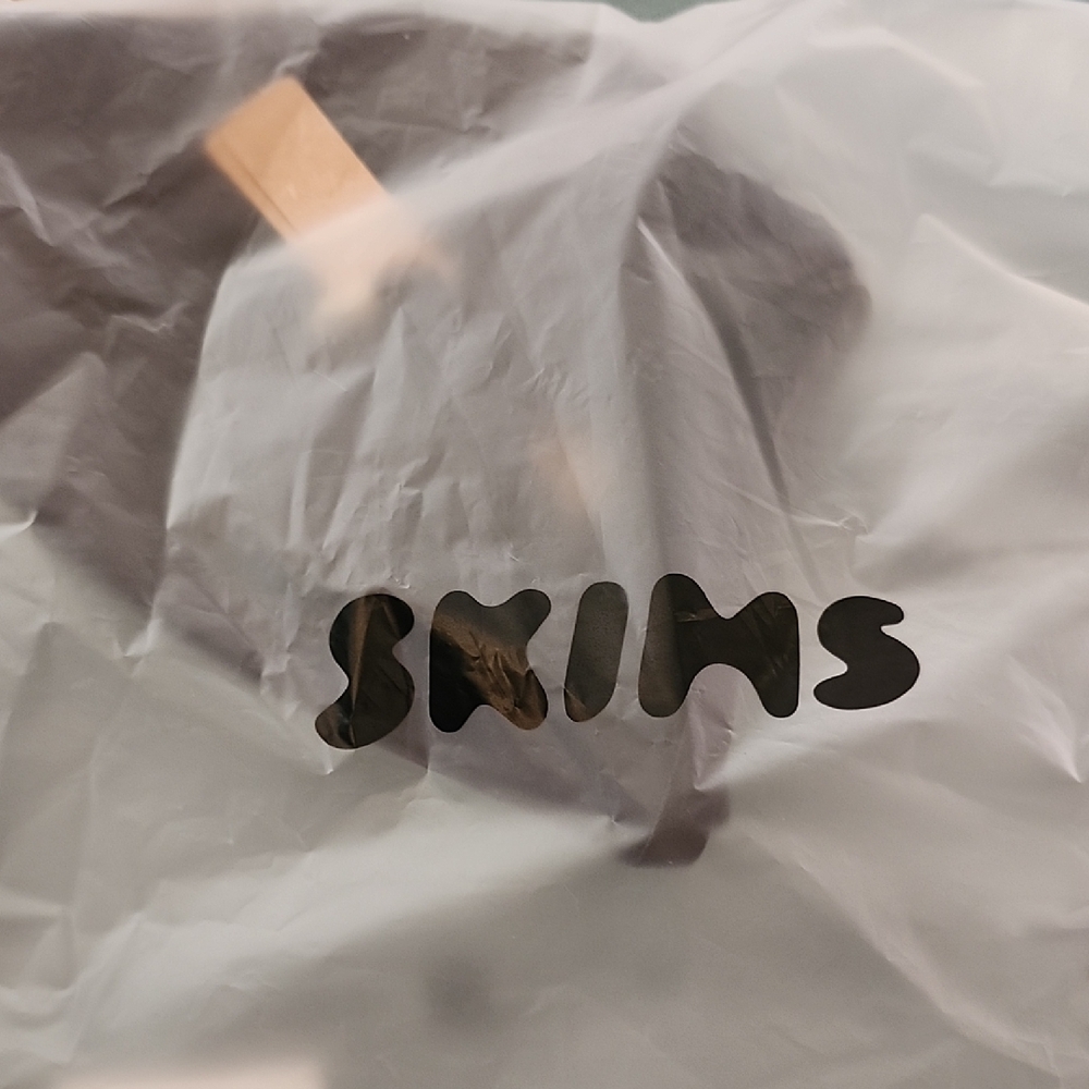 SKIMS Sheer White Wrap